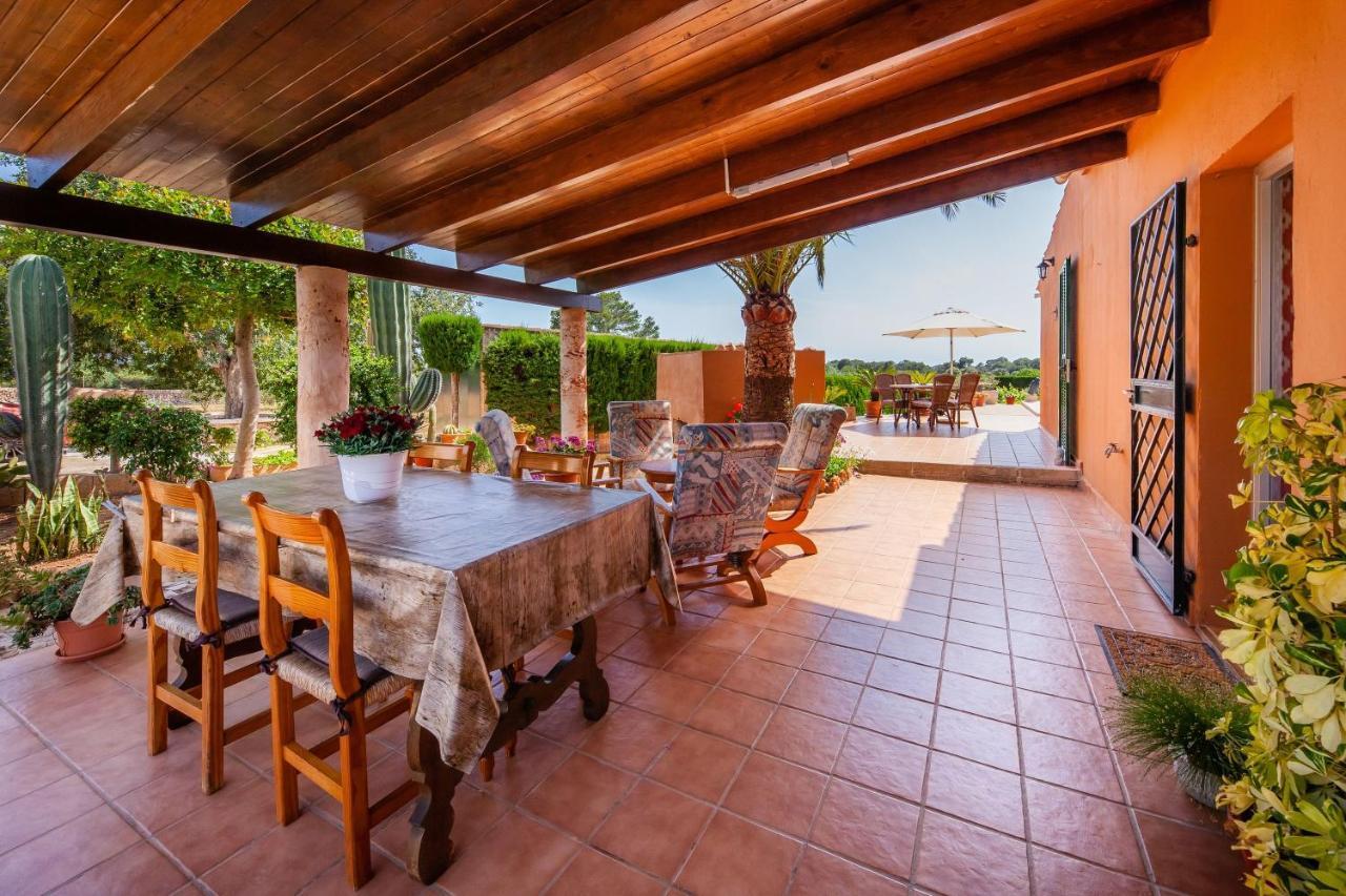 Ses Salines Cottage With Private Pool And Barbecue Eksteriør bilde