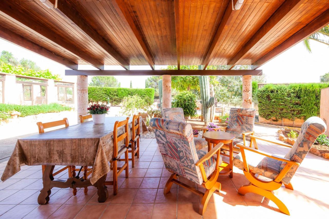 Ses Salines Cottage With Private Pool And Barbecue Eksteriør bilde